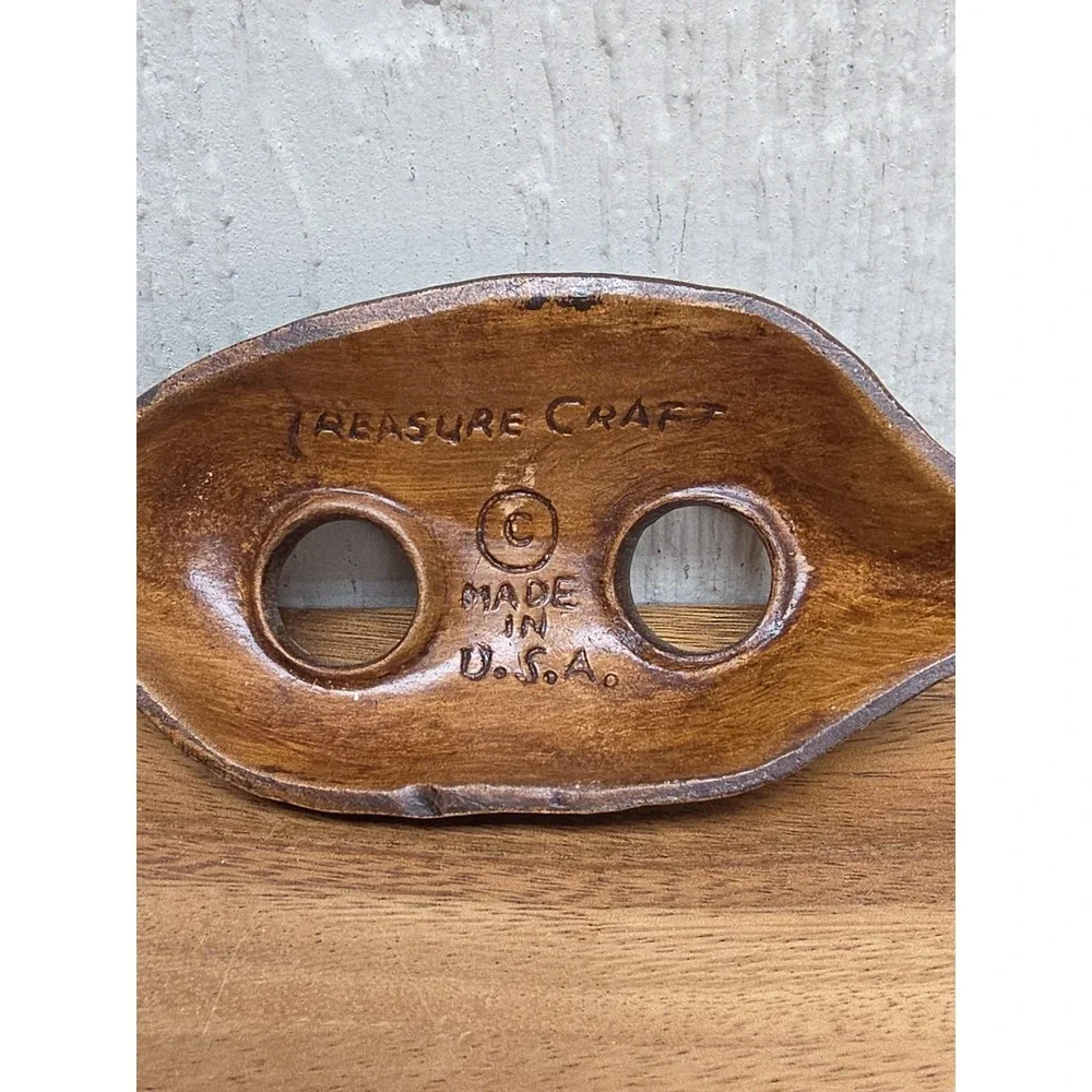 Vintage Treasure Art USA Pottery Owl Salt & Pepper Shakers Oregon